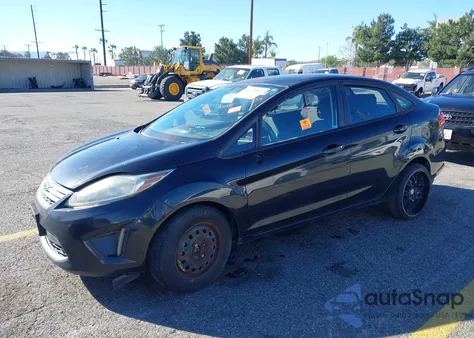 2012 Ford Fiesta Se из США, поврежденный, VIN 3FADP4BJ2CM219253